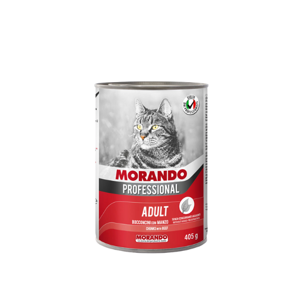 Morando - Wet Cat Food - Chunks - 405g
