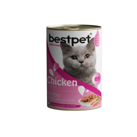 bestpet -  Wet Kitten Food - Chicken - 400g