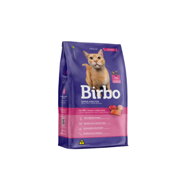 Birbo - Dry Cat Food - Chicken & Beef & Fish