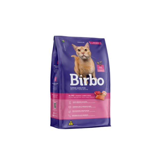 Birbo - Dry Cat Food - Chicken & Beef & Fish