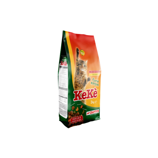 Keke -Dry Cat Food - Multitasting Recipe - 20 kg