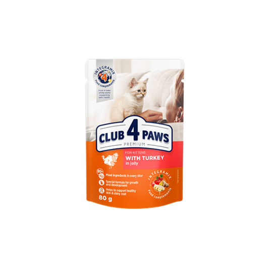Club 4 Paws - Wet Kitten Food - 80g
