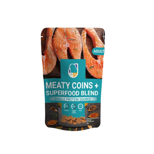 Rich - Meaty Coins + Superfood Blend - Dog Treats - 80g