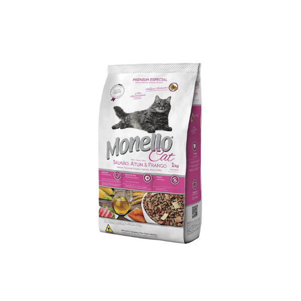 Monello -  Dry Cat Food - Salmon & Tuna & Chicken
