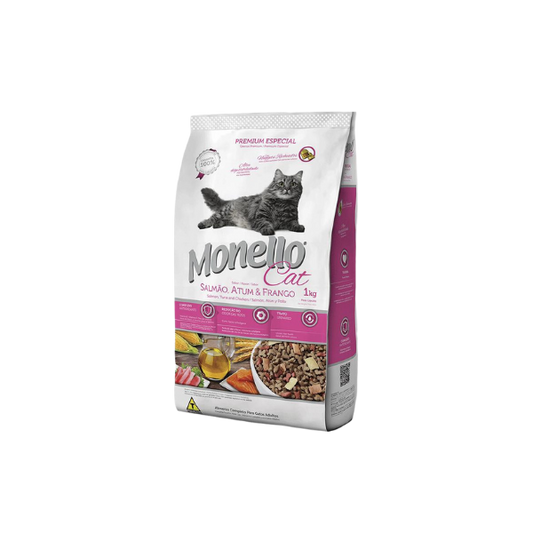 Monello -  Dry Cat Food - Salmon & Tuna & Chicken
