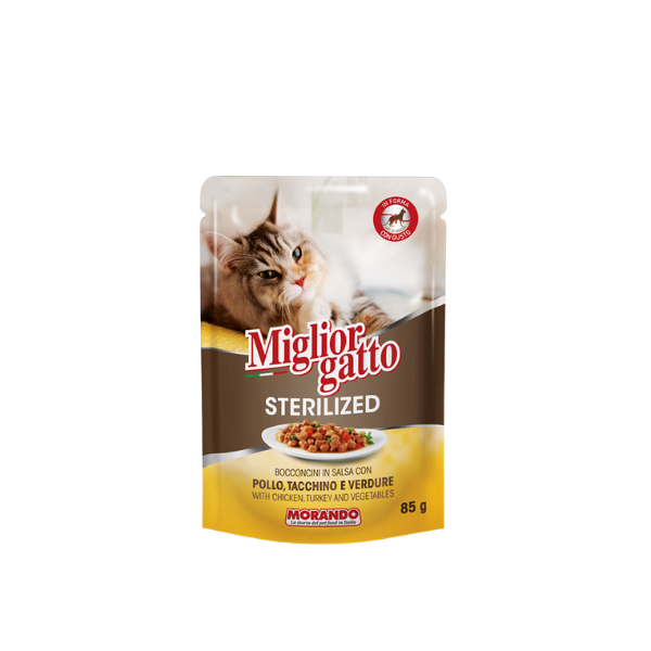 Miglior gatto - Wet Cat Food - Sterilized - 85g