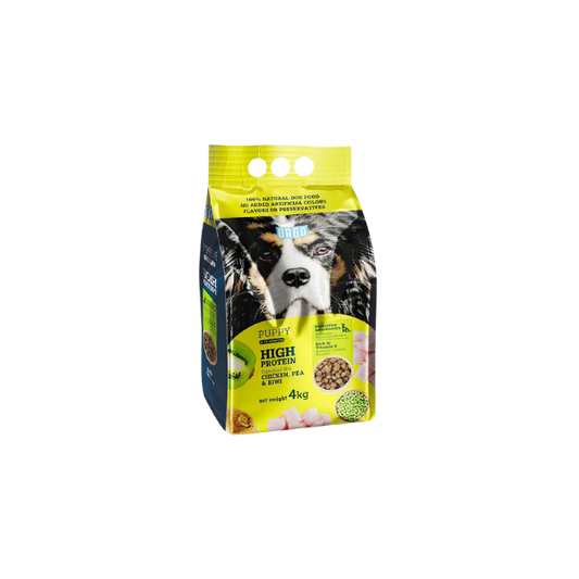 Orgo - Dry Puppy Food -  With Chicken and Pea & Kiwi - 4 kg