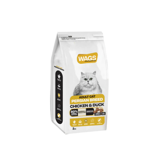 Wags - Dry Cat Food - Persian Adult
